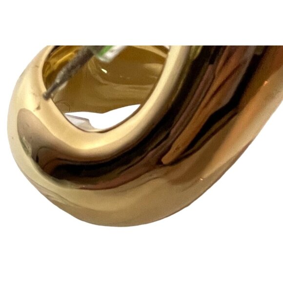 2 VTG Georg Jenson Candle Holders Gold Plt Stainless Rare Denmark MCM Minimal - Picture 10 of 16